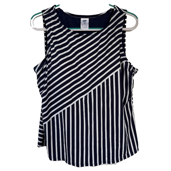 Women's Plus Tankini High Neck UPF 50 Sun Protection Modest Swimsuit Top 20W DD - Picture 2 of 9